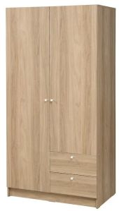 2 doors 2 drawer wardrobe