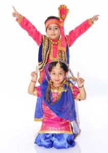 Punjabi Fancy Dress Costume For Boys & Girls