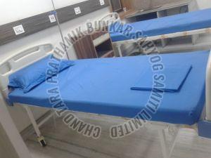 Blue Hospital Bed Sheet