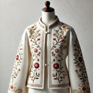 ladies embroidered jacket