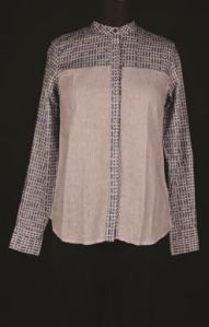 WC10002 Ladies Cotton Cambric Printed Shirt