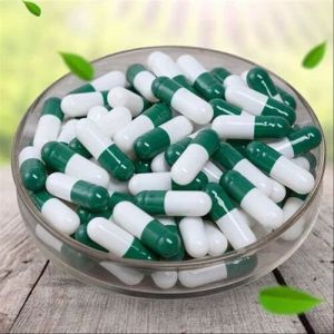 Green White Empty Gelatin Capsules