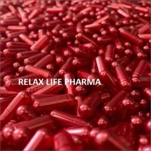 Metallic Red Empty Hard Gelatin Capsules