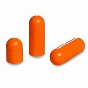 Orange Empty HPMC Capsules