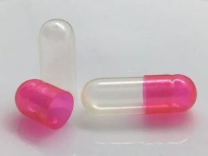 Pink-Transparent Empty Hard Gelatin Capsules