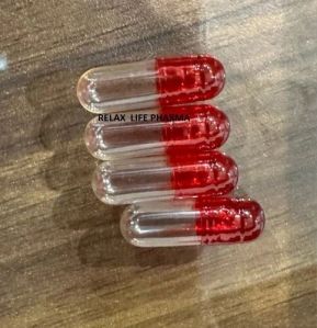 Red-Transparent Empty Hard Gelatin Capsules