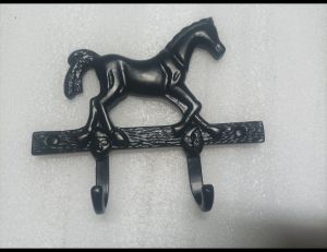 horse double coat hook