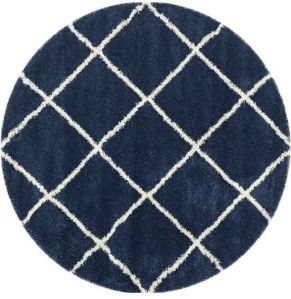 silk round rugs