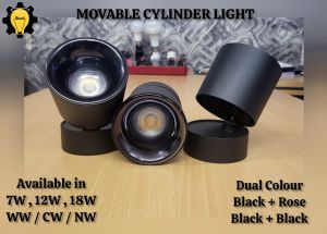 Movable Cylinder Light