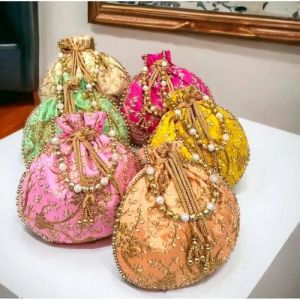 Embroidered Potli Bag