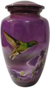 Purple Ceramic Cremation Urns