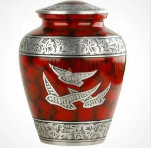 Red Bird Fly Cremation Urns