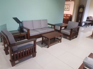 Wooden Sofa Set