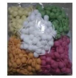 Round Multicolor Cotton Wicks