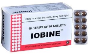 Iobine Ayurvedic Cough Tablets