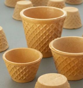 Edible biscuit tea cup