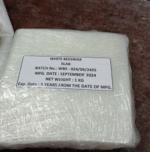 White Beeswax Slab