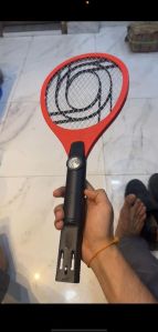 Red Mosquito Racket With Torch