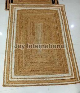 Hand Braided Rectangle Jute Rug