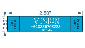 printed garment labels