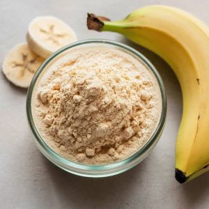 dried banana powder