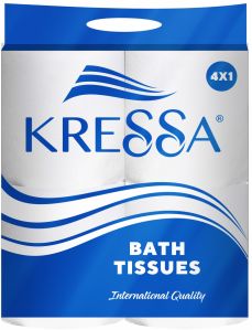 kressa 2 ply 240 pulls toilet tissue roll