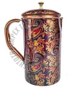 Printed Copper Jug