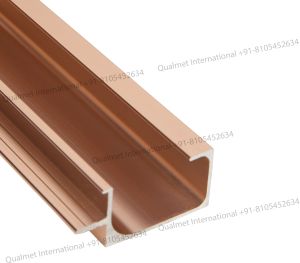 Kitchen Cabinet 19mm G Handle Profile- Rose Gold