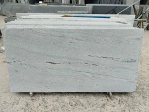 Polished White Granite Slab