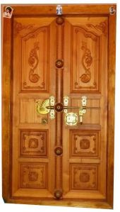 Sheesham Wood Carved Door