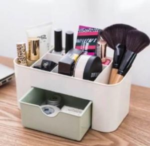 Plastic Makeup Cutlery Box