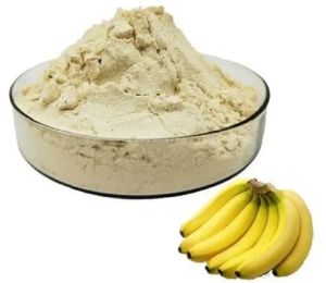 dried banana powder