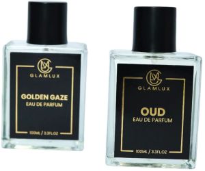 Glamlux Golden Gaze and Oud Eau De Parfum Combo Pack