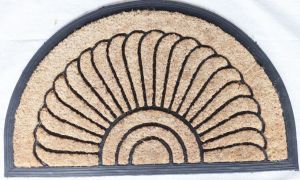 Rubber Backed Coir Brush Mat