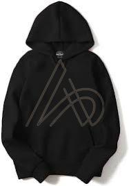 Mens Pure Cotton Black Hoodies