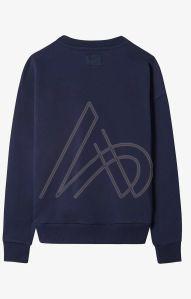 Mens Pure Cotton Navy Blue Sweatshirt