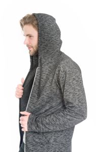 Mens Sports Zipper Hoodie