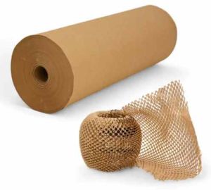 Kraft Paper Bubble Wrap Roll