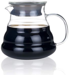 heat resistant glass range coffee server