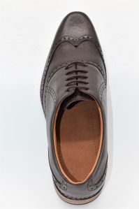 Mens Brown Derby Softy Leather Shoes