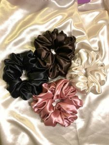 Satin Scrunchies Multi Colour