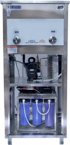 water purification system with inbuilt water cooler RO+UV