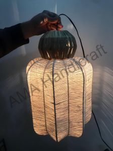 Jute Hanging Light