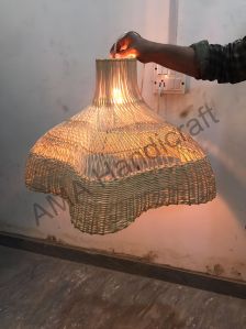 Rattan Cane Hanging Lamp