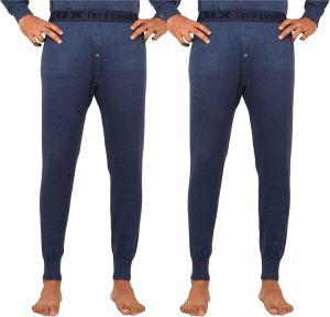 Lux Cottswool Blue Mens Thermal Lower