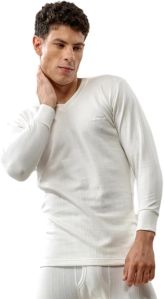 Lux Inferno White Mens Thermal Top