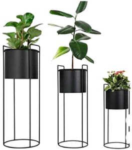 IR1022BK Iron Planter Set