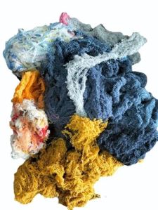 Machine made yarn waste