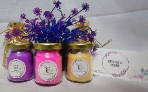 scented jar candles