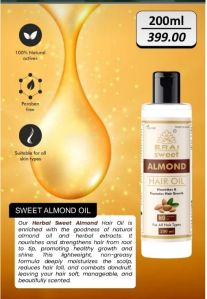 Organic Almond hair oil